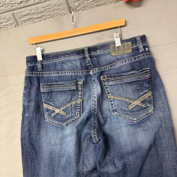 BKE Other - BKE Tyler Straight Leg Mens Jeans 33XL Medium Wash Blue Denim